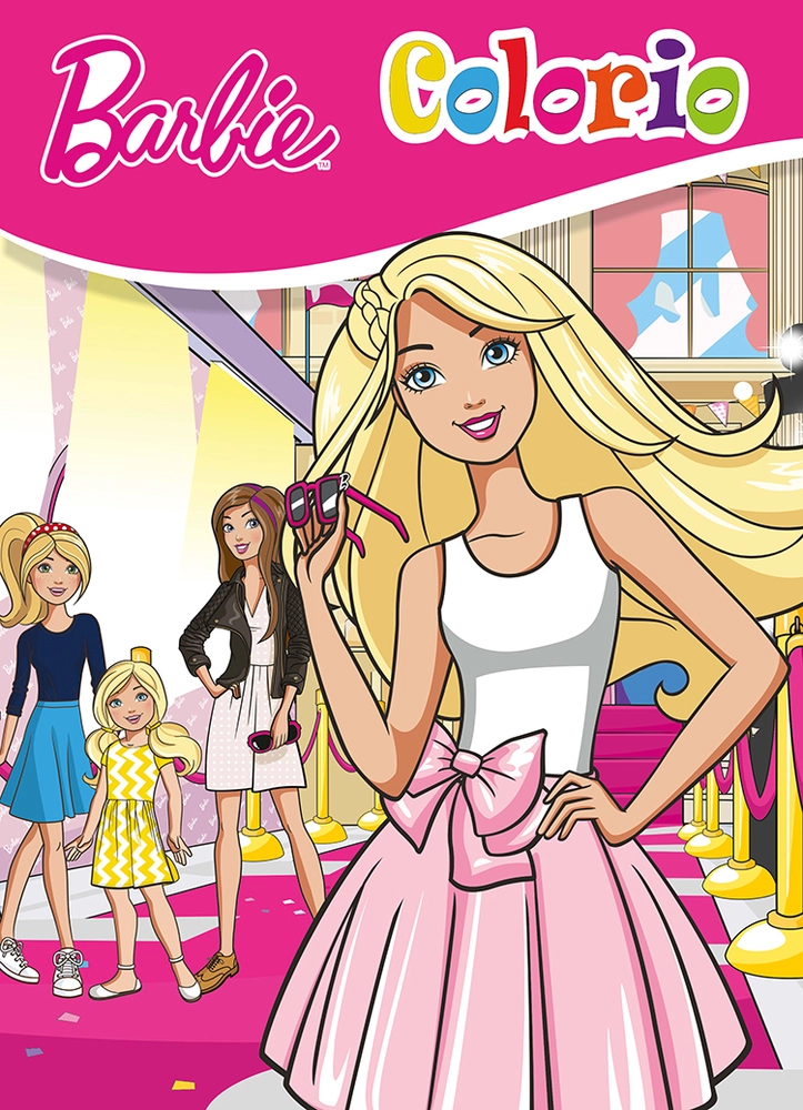 13: Barbie  -  Colorio Coloring book vol. 1