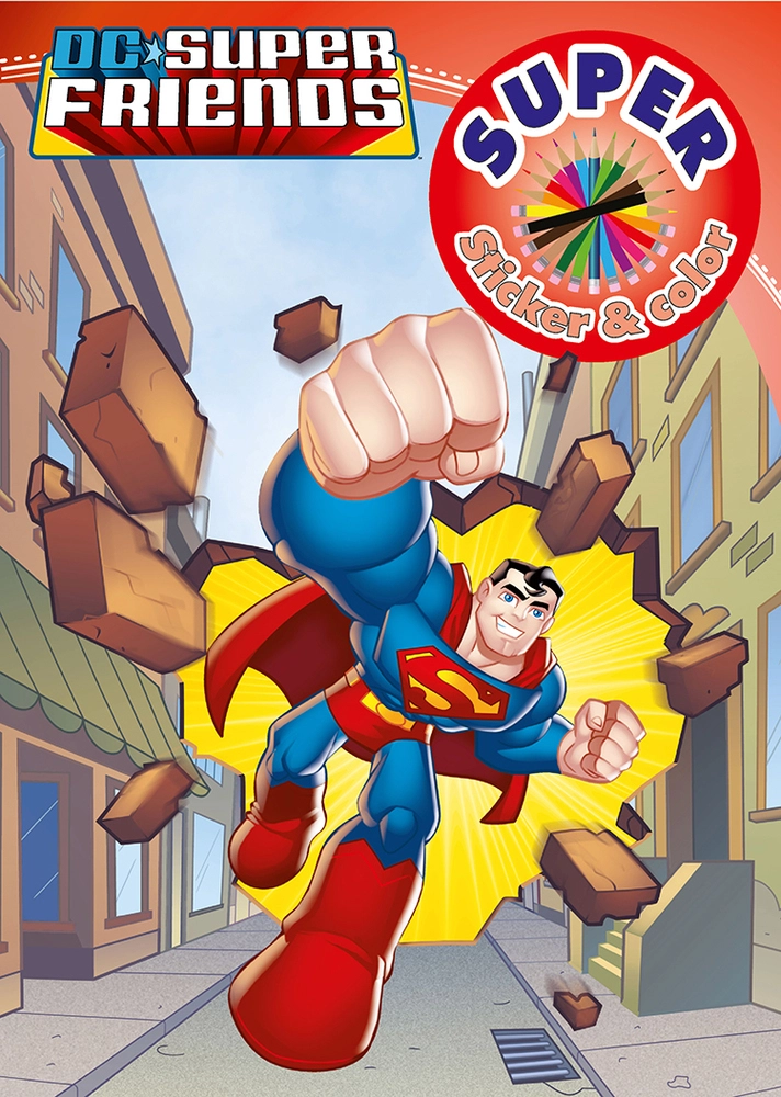 Billede af DC Superfriends - Super Sticker & Color