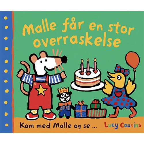 Billede af Malle får en stor overraskelse
