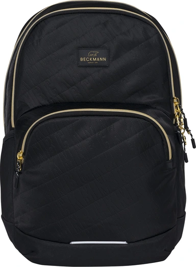 Skoletaske Beckmann mellemtrin Sport Junior Black Gold 30L