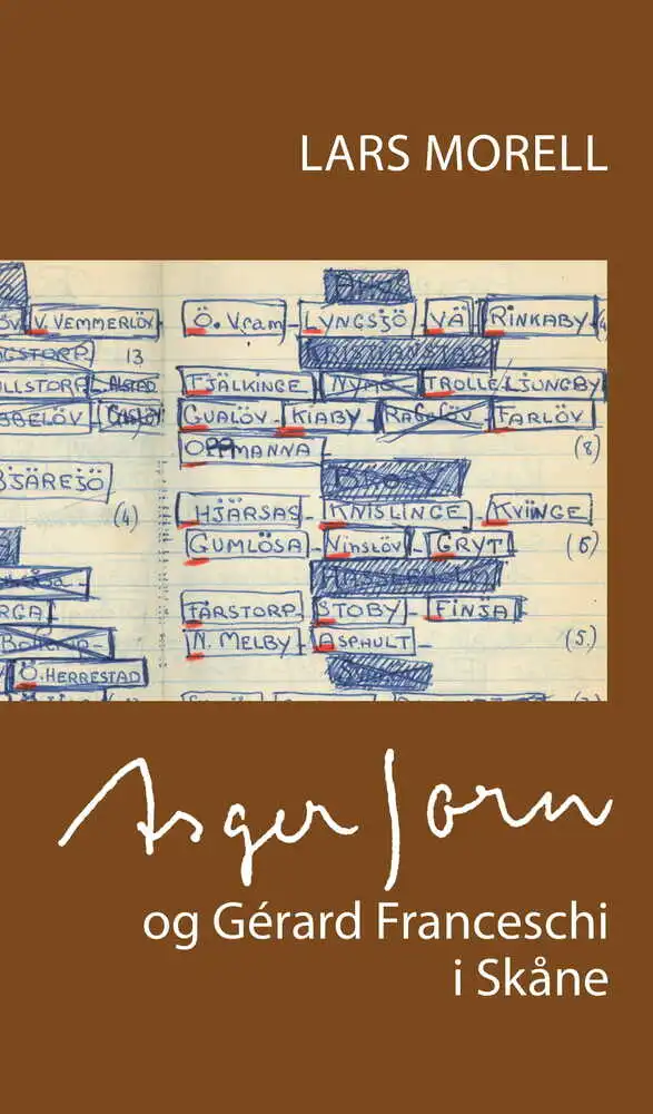 Billede af Asger Jorn og Gérard Franceschi i Skåne