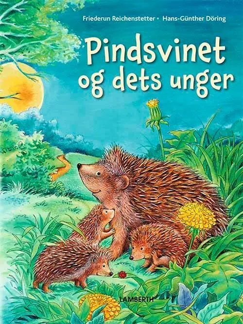 Billede af Pindsvinet og dets unger