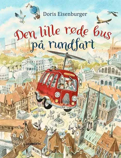 Billede af Den lille røde bus på rundfart