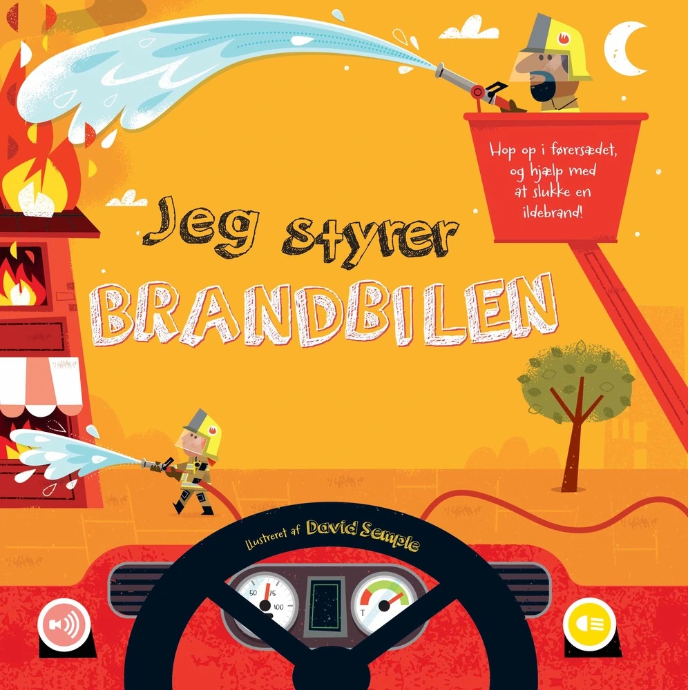 Billede af Jeg styrer brandbilen