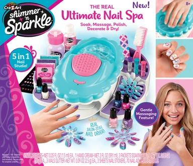 Shimmer ´n Sparkle manicure nail spa