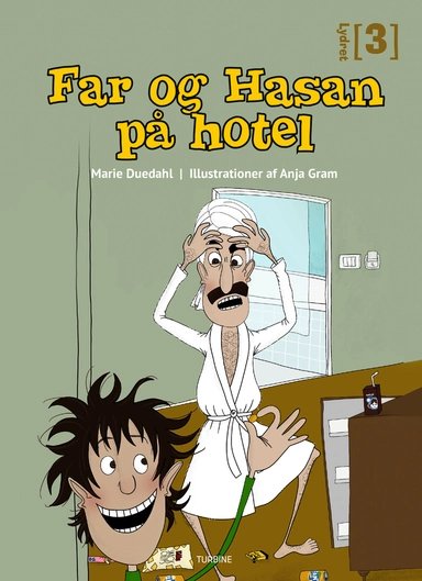 Far og Hasan på hotel