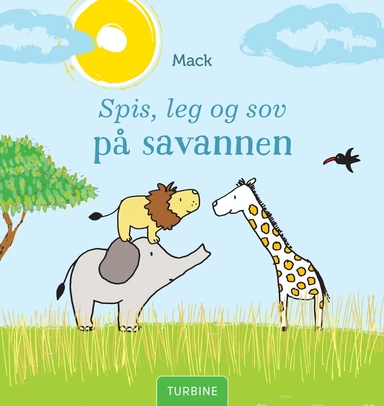 Spis, leg og sov på savannen