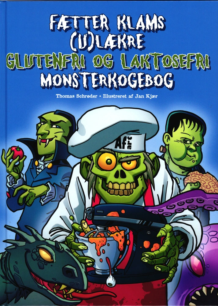Billede af Fætter Klams (u)lækre glutenfri og laktosefri monsterkogebog