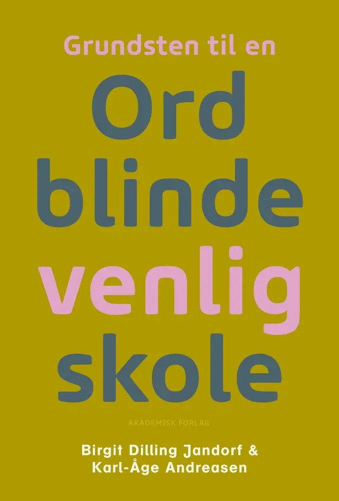 Billede af Grundsten til en Ordblindevenlig skole