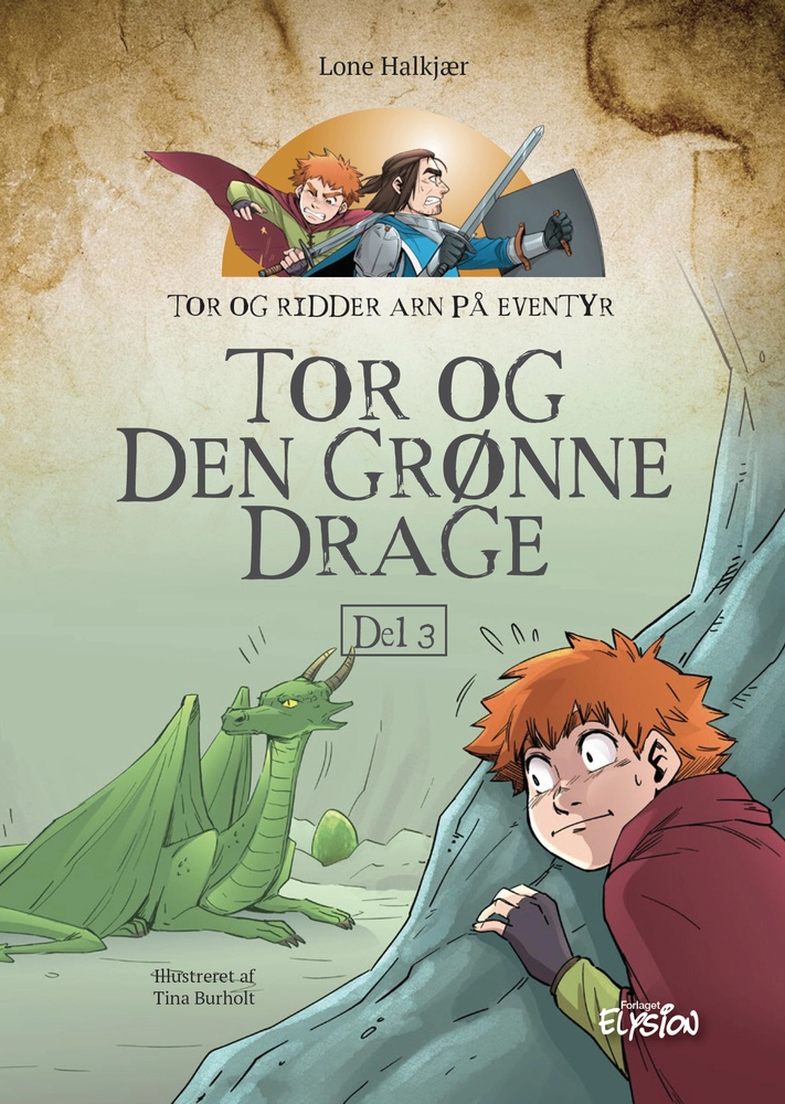 Billede af Tor og den grønne drage