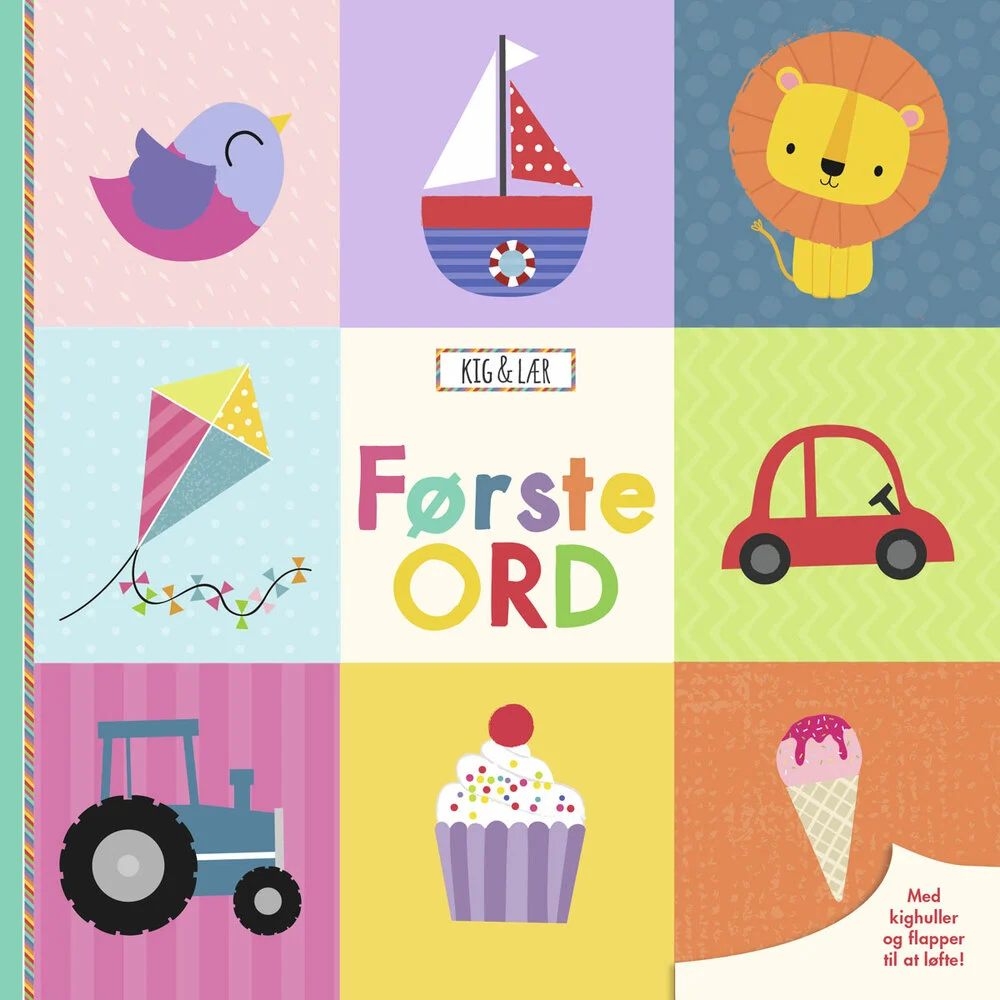 Billede af Kig & lær: Første ord
