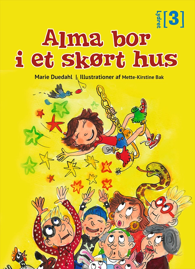 Billede af Alma bor i et skørt hus
