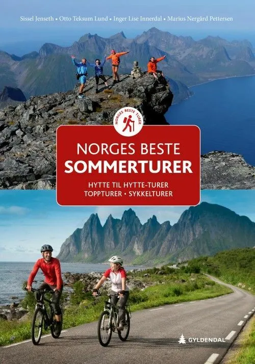 Billede af Norges beste sommerturer : hytte til hytte turer, topturer, sykkelturer