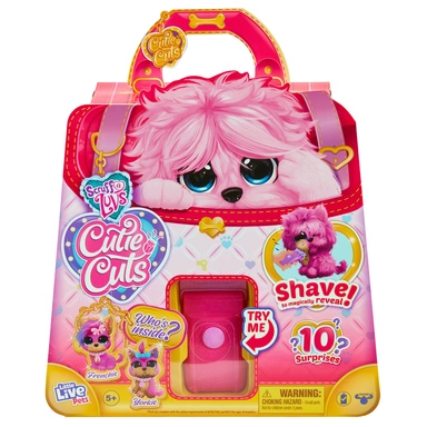 Scruff-a-luvs Cutie Cuts pink