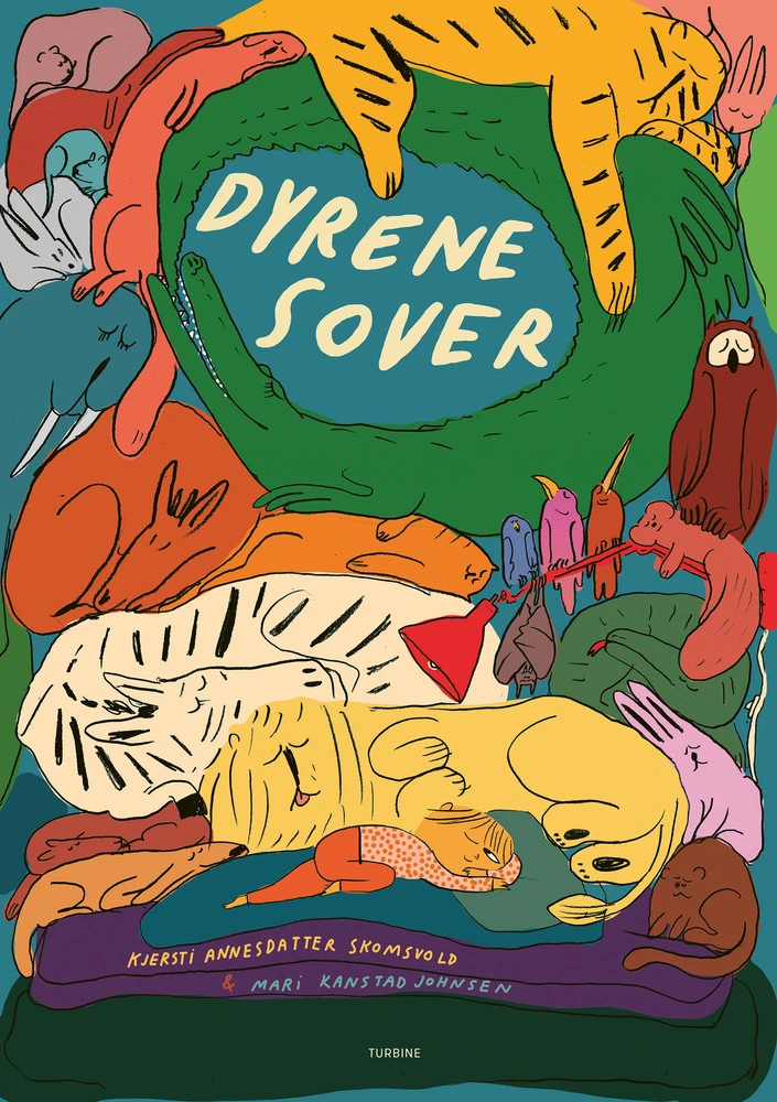 Billede af Dyrene sover
