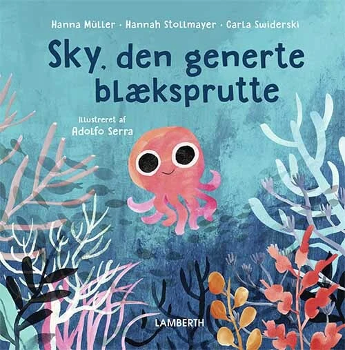 Billede af Sky, den generte blæksprutte