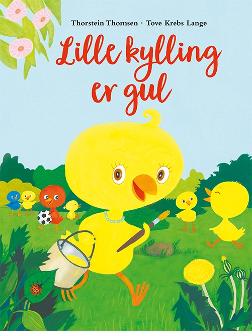 Billede af Lille kylling er gul