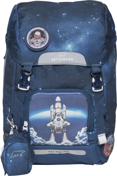 Skoletaske Beckmann classic maxi space mission 28 liter