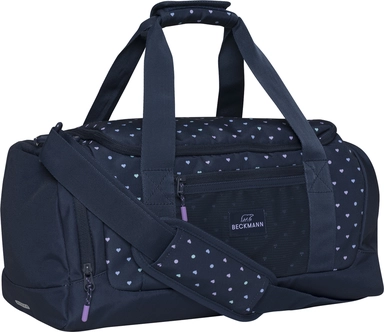Sportstaske Beckmann sport junior duffelbag blue hearts 26 L