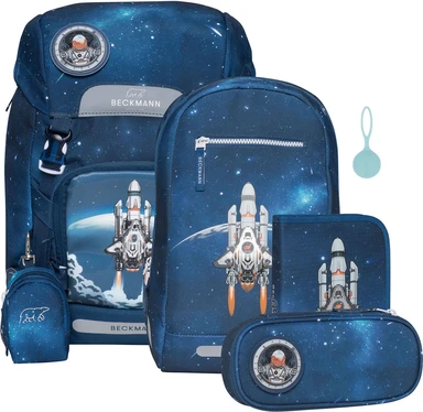 Skoletaske sæt Beckmann classic space mission 22 liter