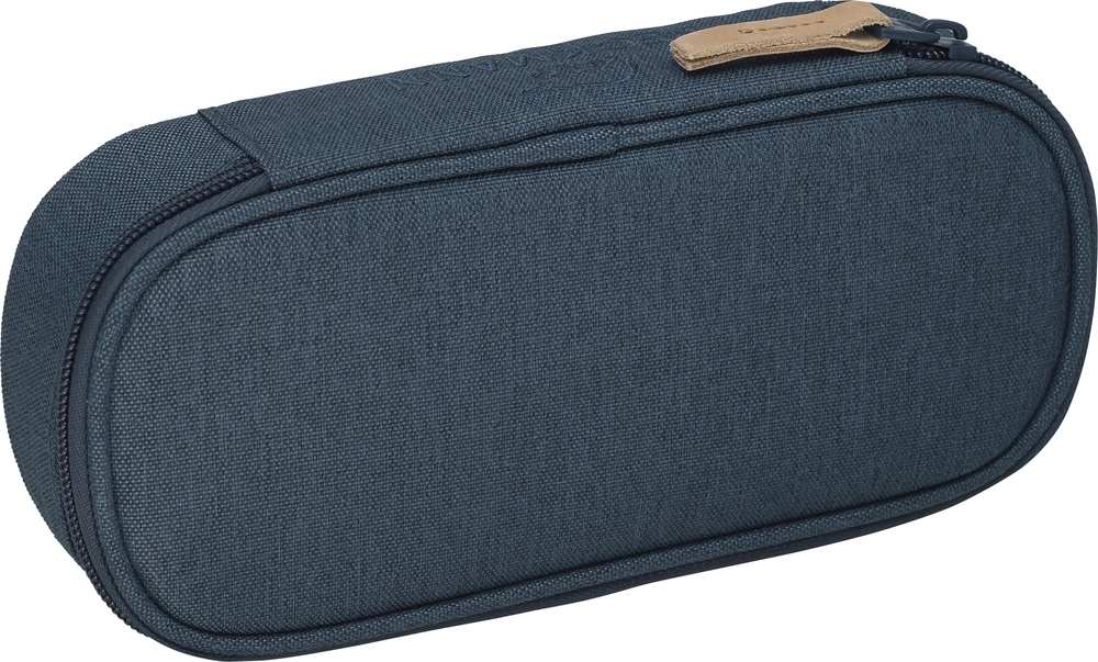 Penalhus Beckmann ovalt city blue u/indhold