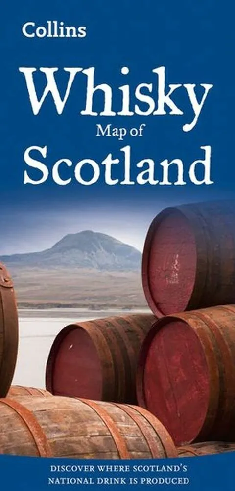 Billede af Whisky Map of Scotland