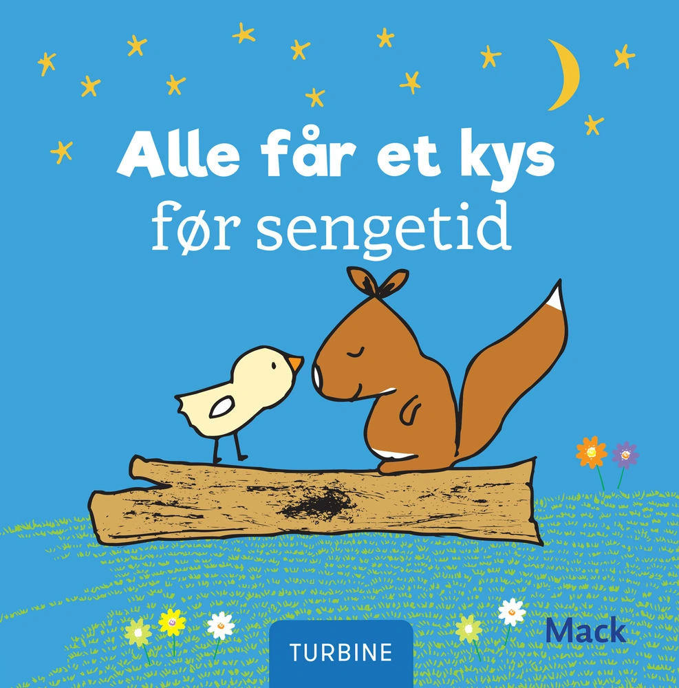 Billede af Alle får et kys før sengetid