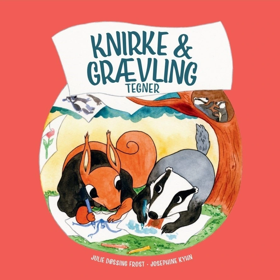 Billede af Knirke & Grævling tegner