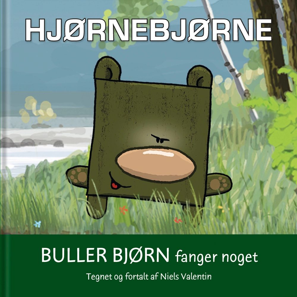 Billede af Hjørnebjørne; Buller Bjørn fanger noget