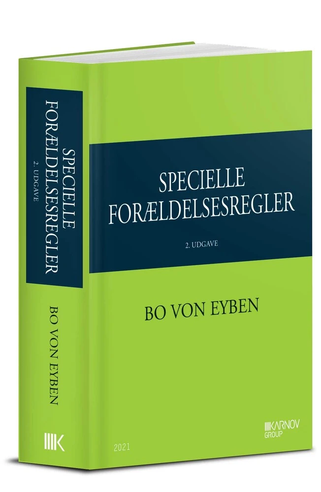 Specielle forældelsesregler (Forældelse II)