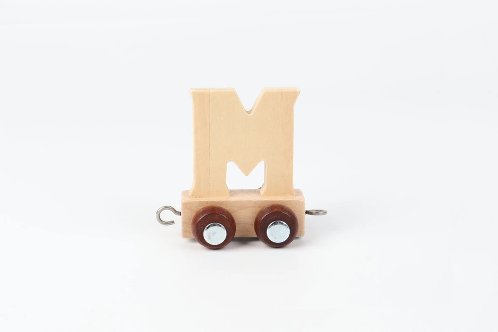 Small Foot - Wooden Letter Train - M - 12 pieces