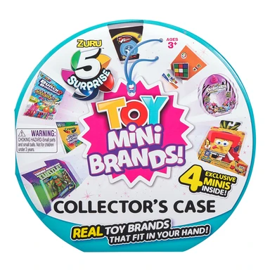 5 Surprises Mini Toys Collectors Case