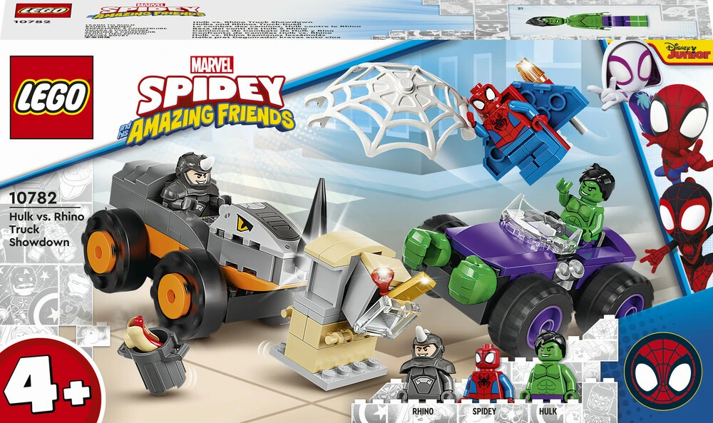 10782 LEGO Spidey Hulk og Rhinos truck-kamp