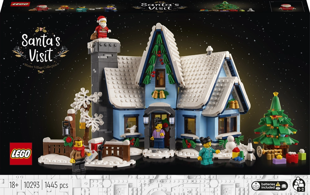 15: 10293 LEGO Icons Julemandens Besøg