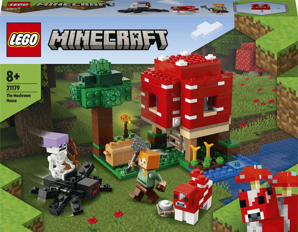 #2 - 21179 LEGO Minecraft Svampehuset