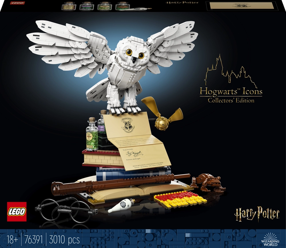 11: 76391 LEGO Harry Potter  Hogwarts-Ikoner  -  Samlerudgave