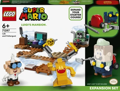71397 LEGO Super Mario Luigi'S Mansion Lab Og Poltergust – Udvidelsessæt