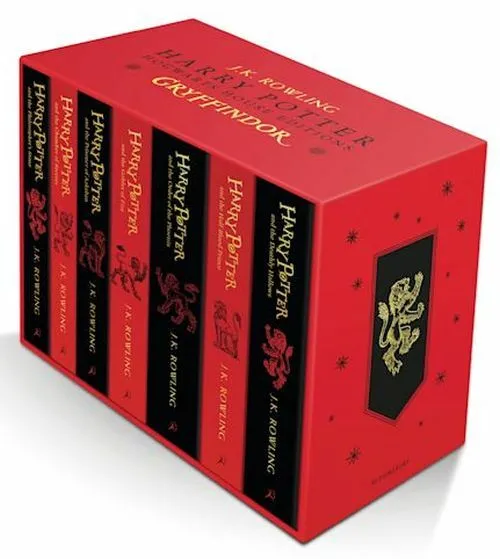 Billede af Harry Potter Gryffindor House Editions Paperback Box Set