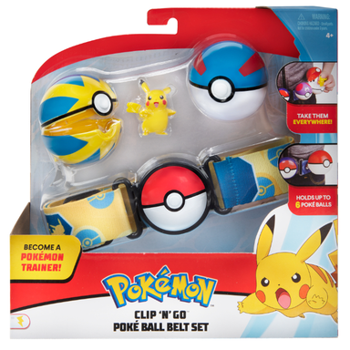 Pokémon clip n go belt set Pikachu