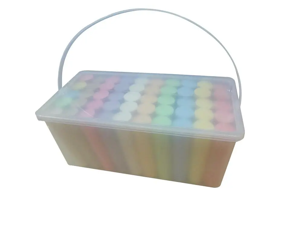 Happy Summer Kridt 50 stk. i XL Spand billede