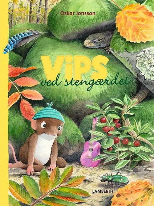 Billede af Vips ved stengærdet