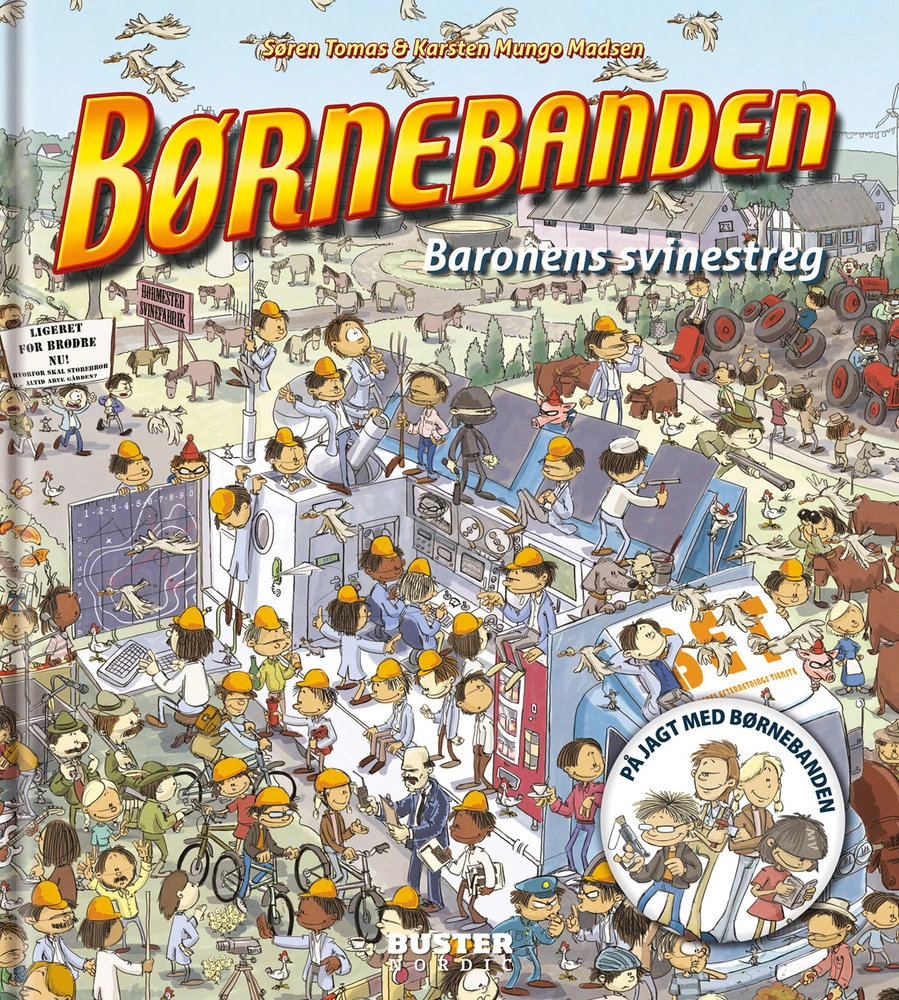 Billede af Børnebanden - Baronens svinestreg