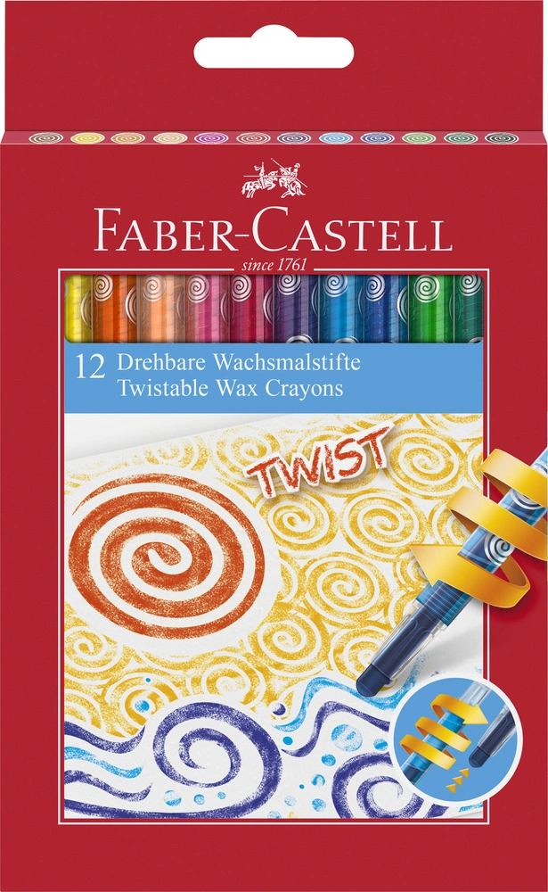 6: Vokskridt twist Faber-Castell jumbo