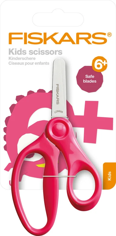 FISKARS Børn pink 13 cm alder 6+