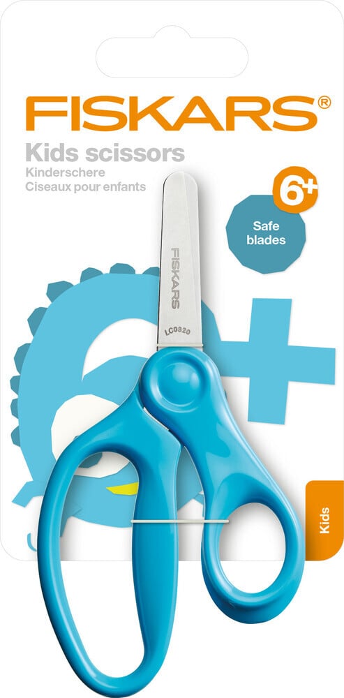 Fiskars Kids Scissors 13cm Blue 6+