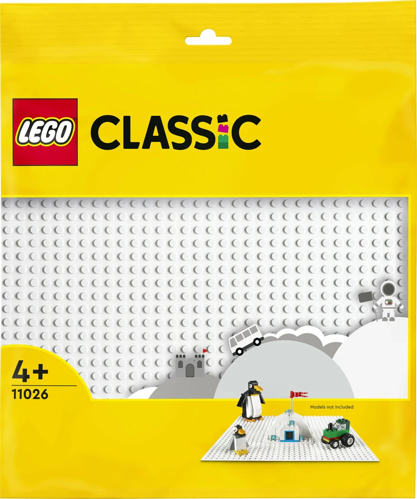 #2 - 11026 LEGO Classic Hvid Byggeplade
