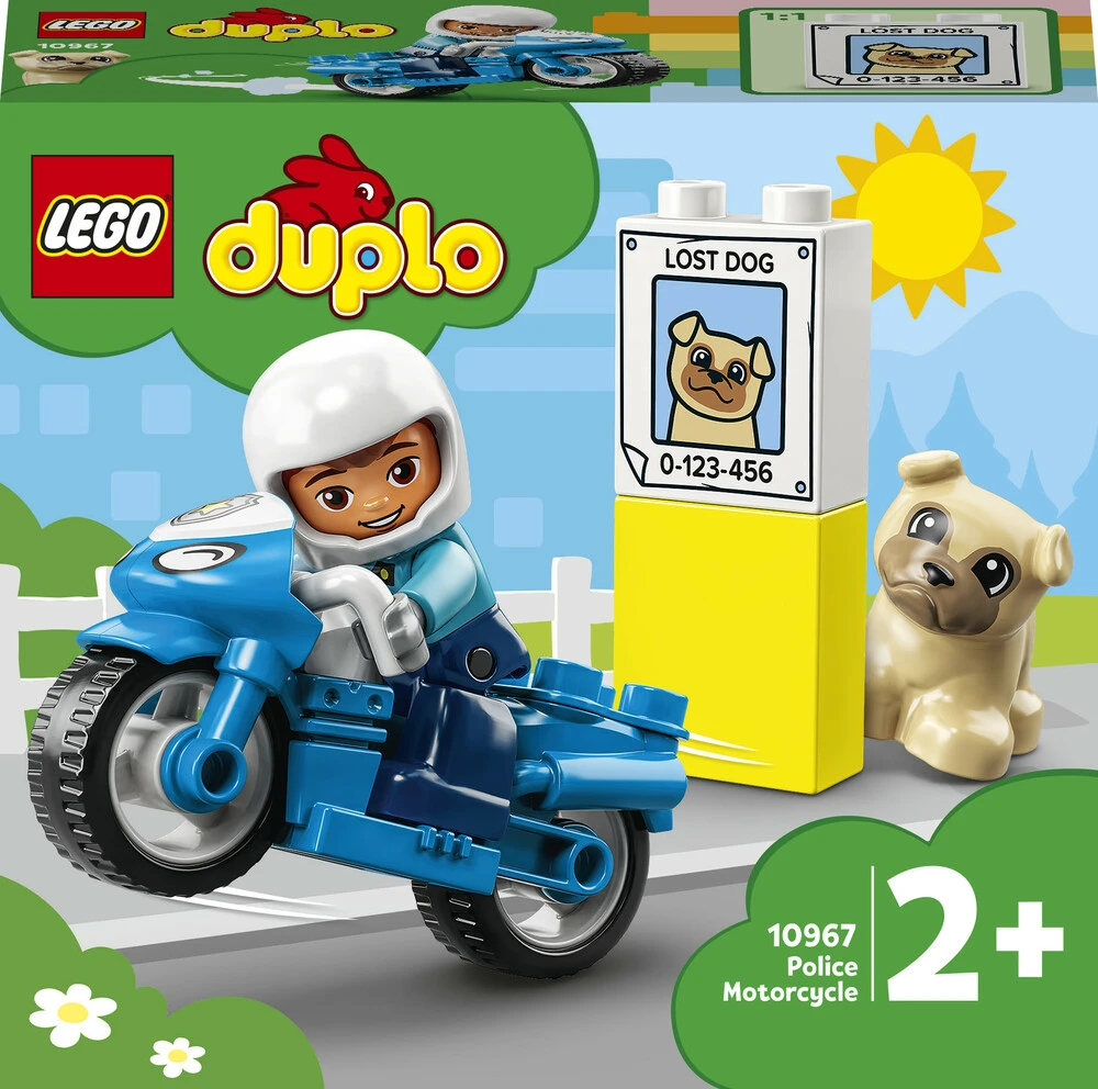 #2 - 10967 LEGO DUPLO Town Politimotorcykel