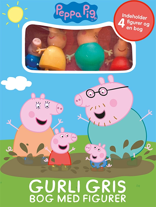 11: Peppa Pig - Gurli Gris - Bog med figurer