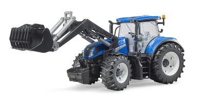 New Holland T7.315 traktor med frontlæsser