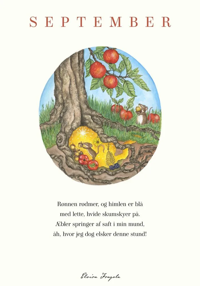 September - Året plakat